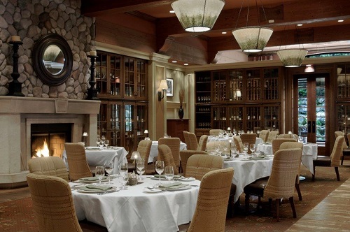 Fairmont Chateau Whistler grill room restaurant